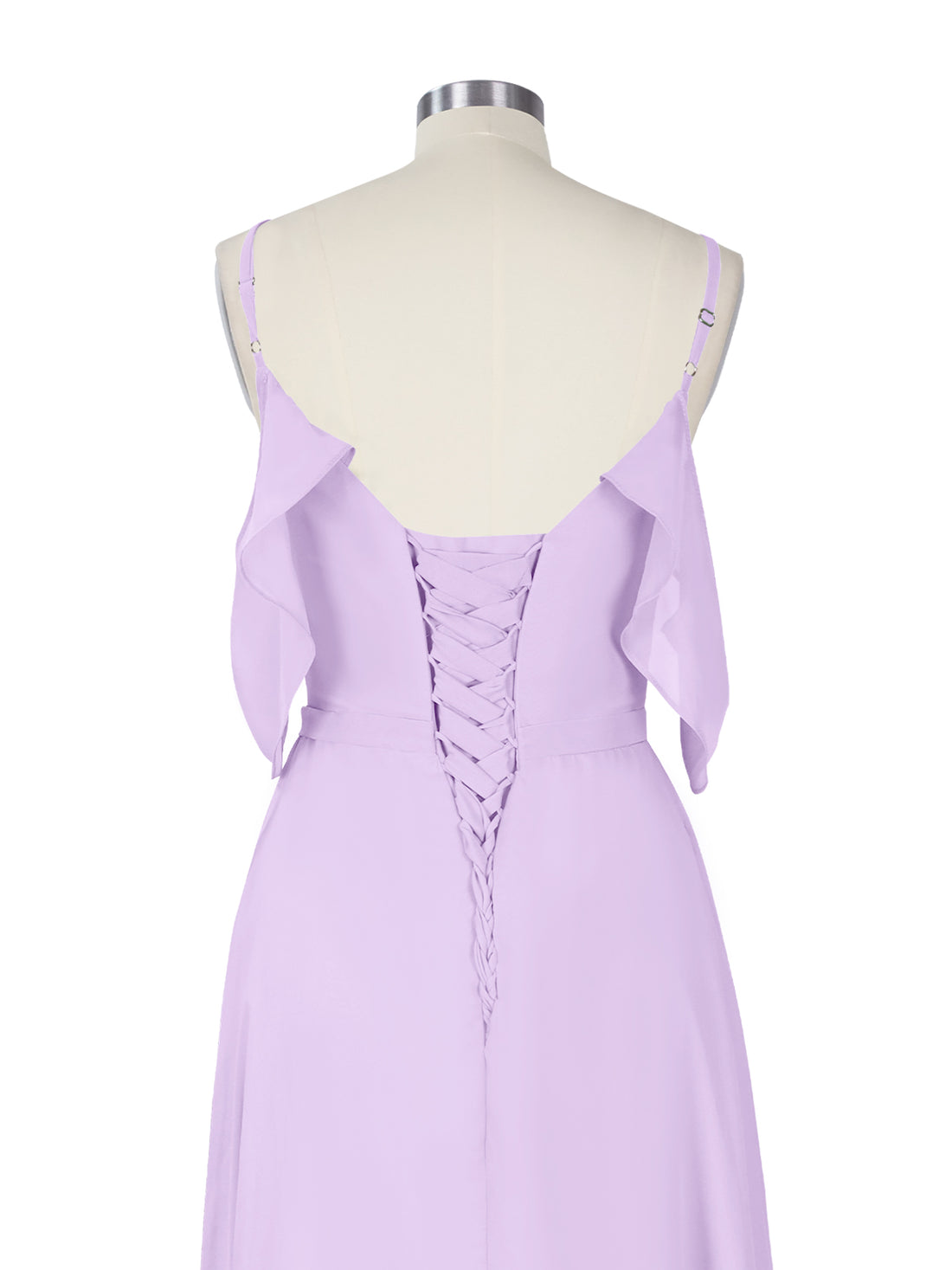 Flowy Spaghetti Bridesmaid Dress 