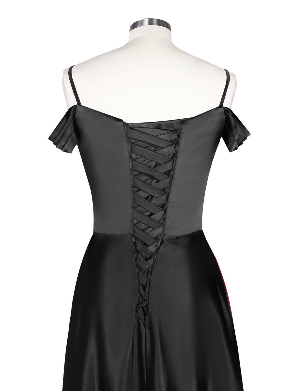 Silk-Like Pleated Prom Dress 