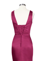 Slit Sheath Prom Dress 