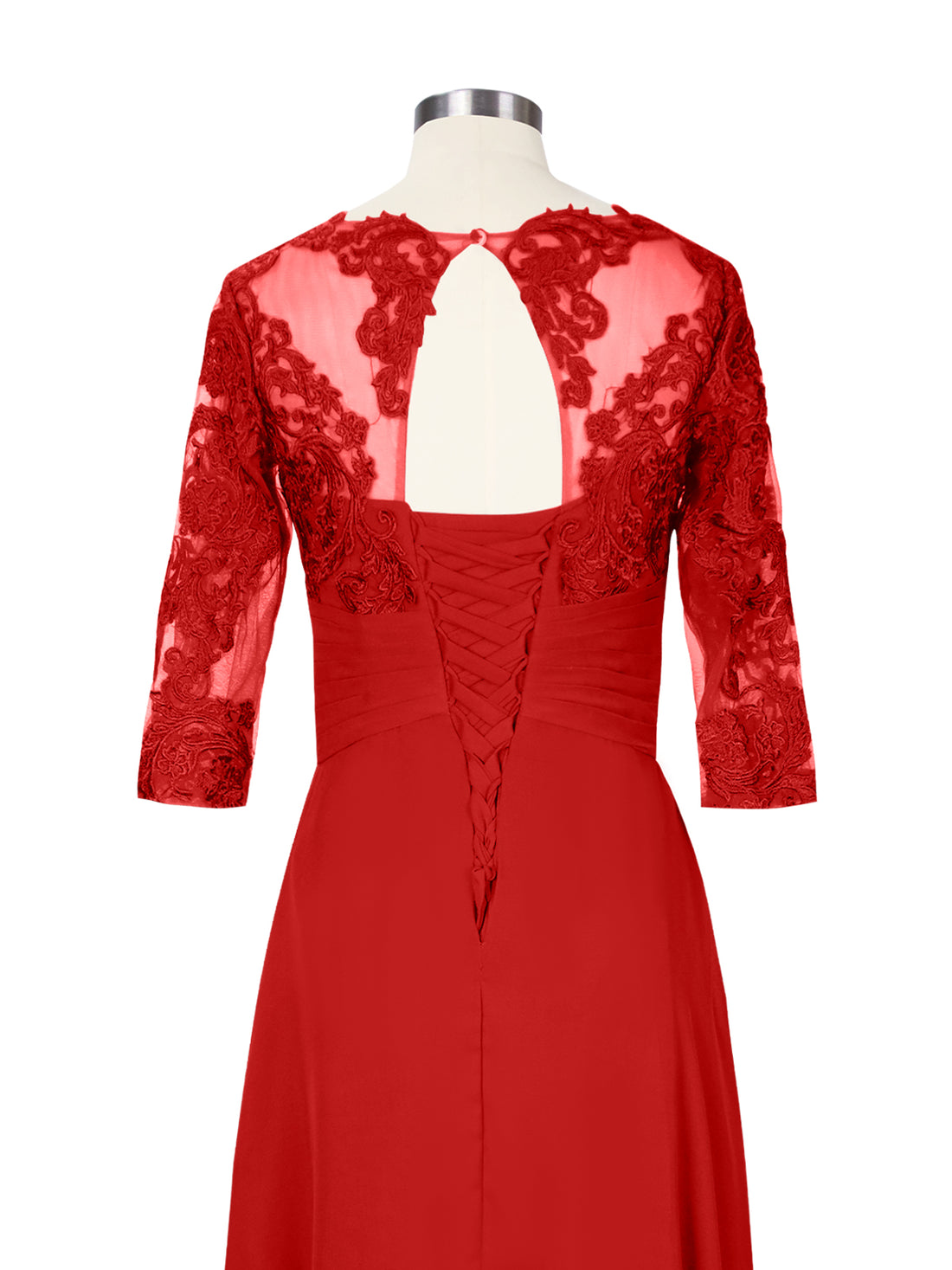 Three Quarter Sleeve Mother Dress 