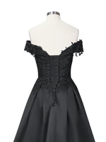 Applique Bodice Prom Dress 