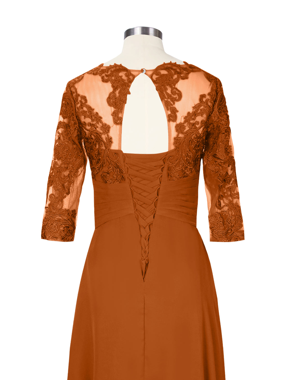 Three Quarter Sleeve Mother Dress 