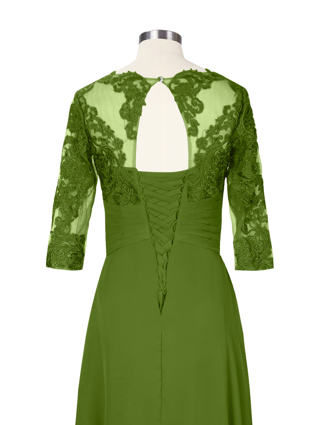 Three Quarter Sleeve Mother Dress 
