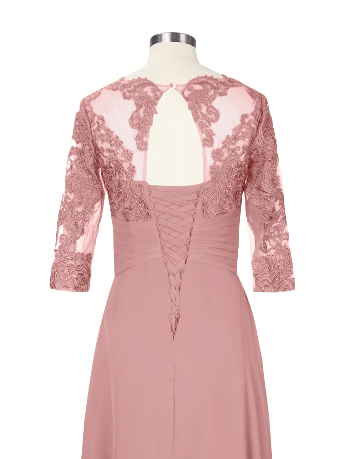 Three Quarter Sleeve Mother Dress 