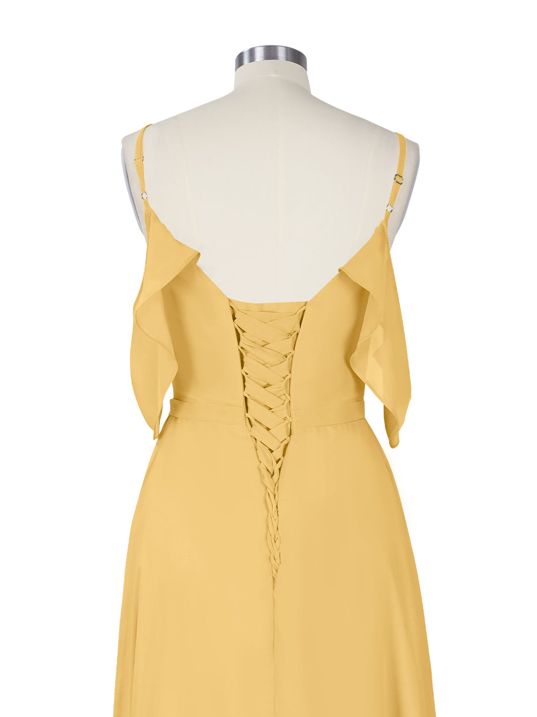 Flowy Spaghetti Bridesmaid Dress 