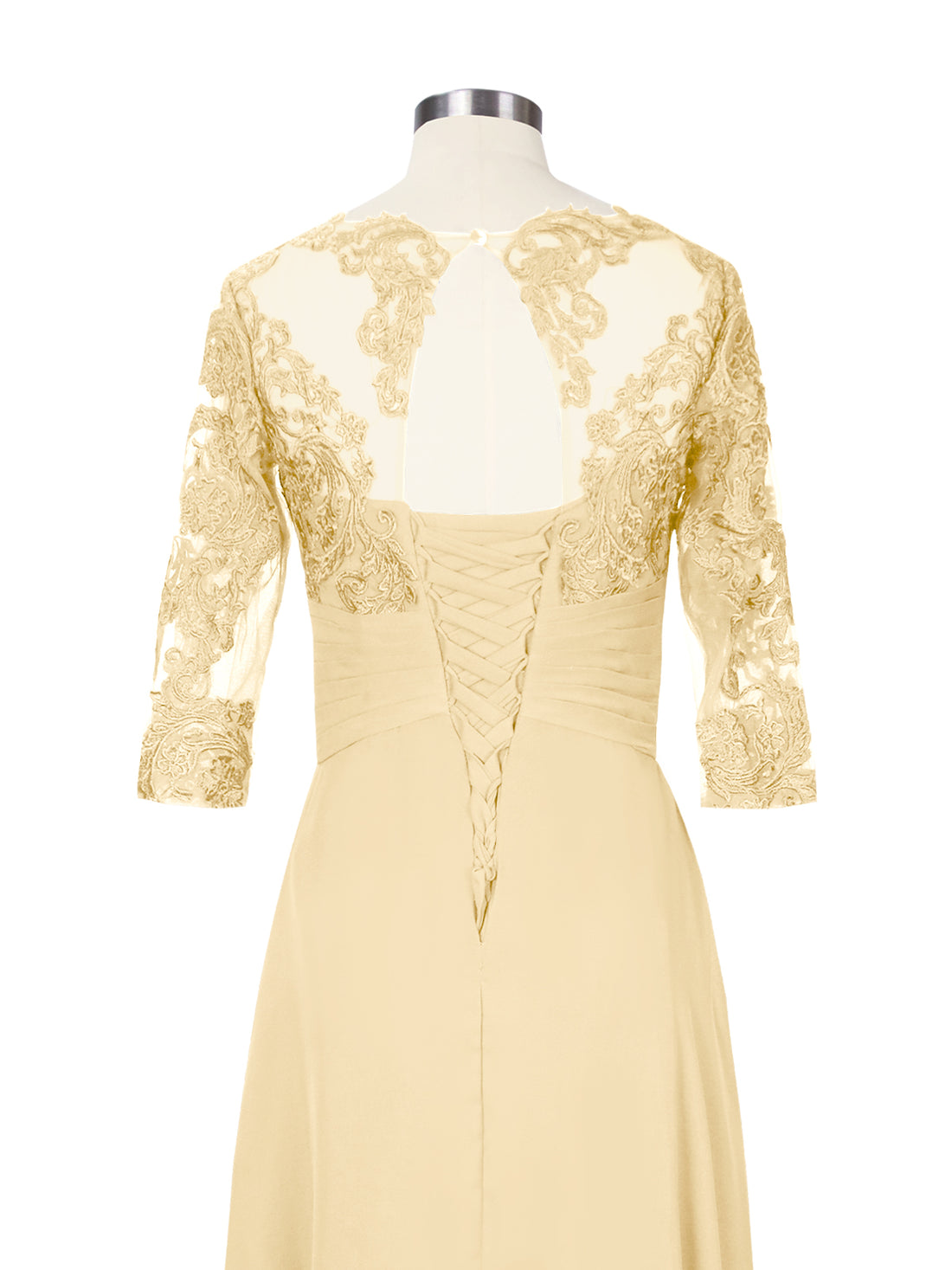 Three Quarter Sleeve Mother Dress 