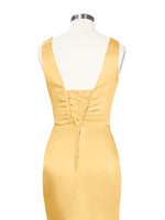 Slit Sheath Prom Dress 