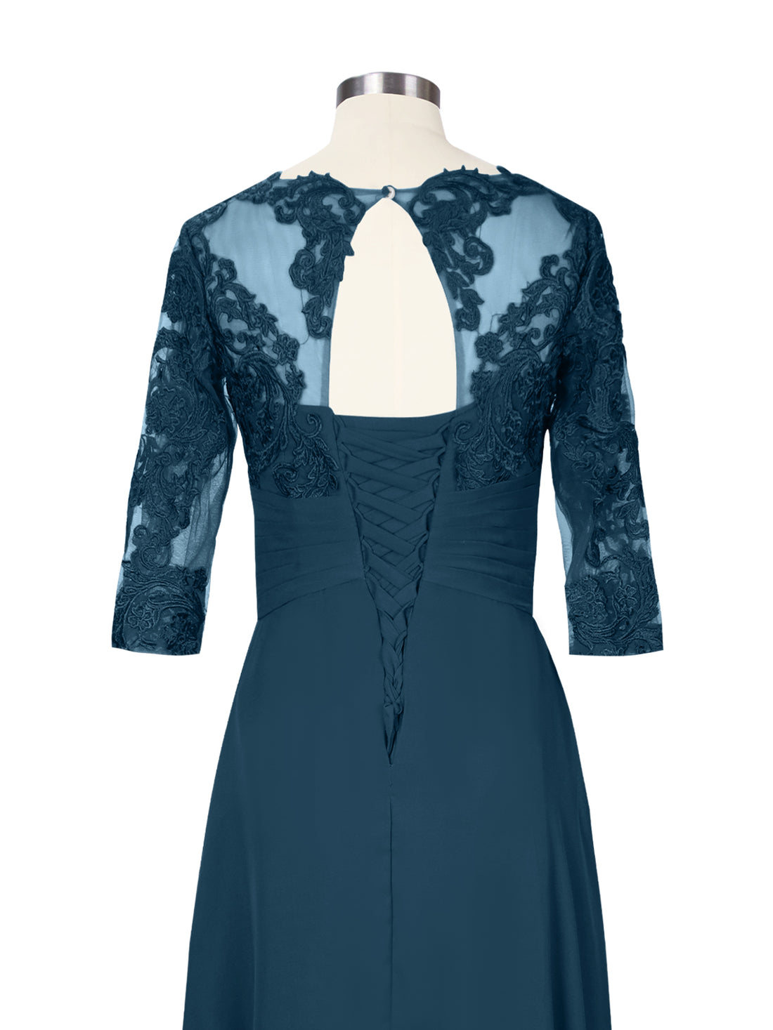 Three Quarter Sleeve Mother Dress 