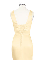 Slit Sheath Prom Dress 