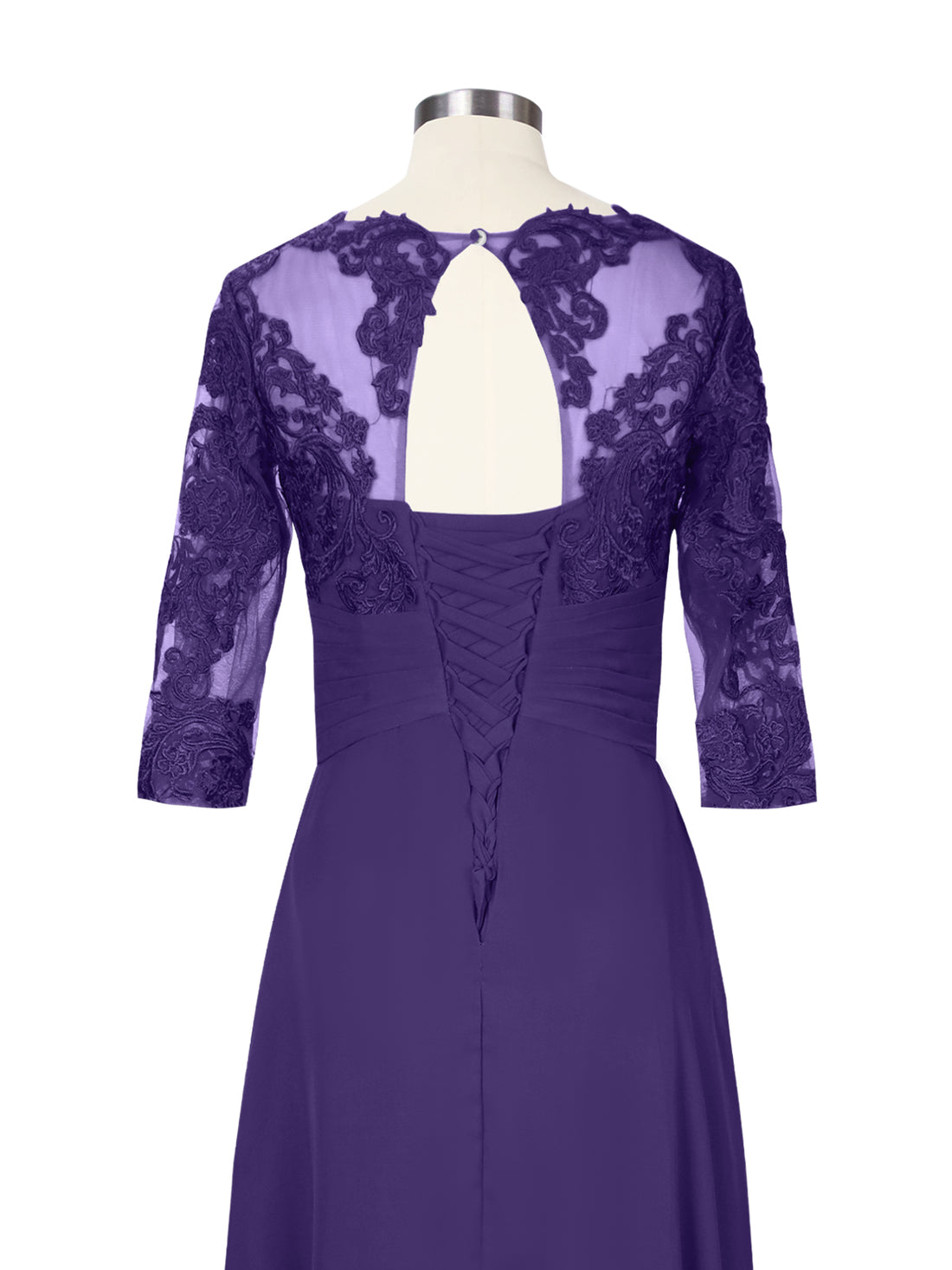 Three Quarter Sleeve Mother Dress 