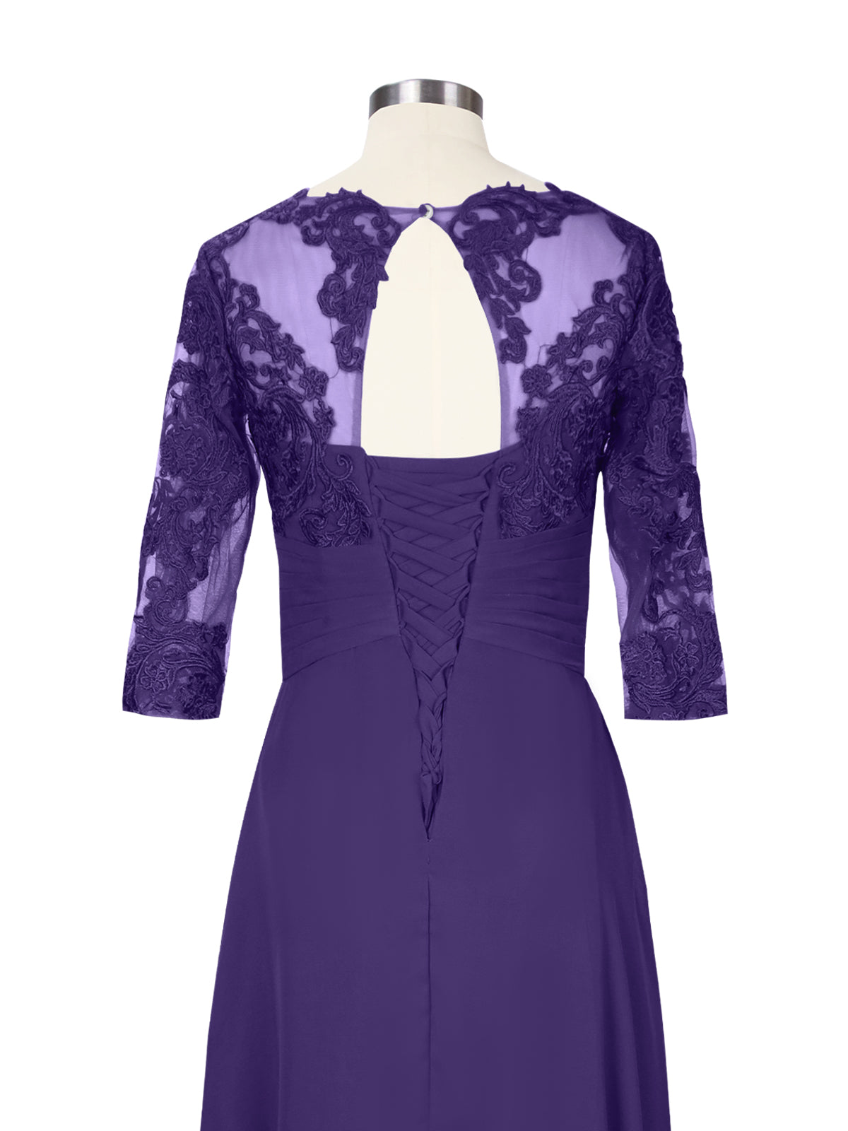 Three Quarter Sleeve Mother Dress 