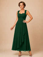 Two-piece Mother of the Bride Dress with Ruffle Design-Plus Size