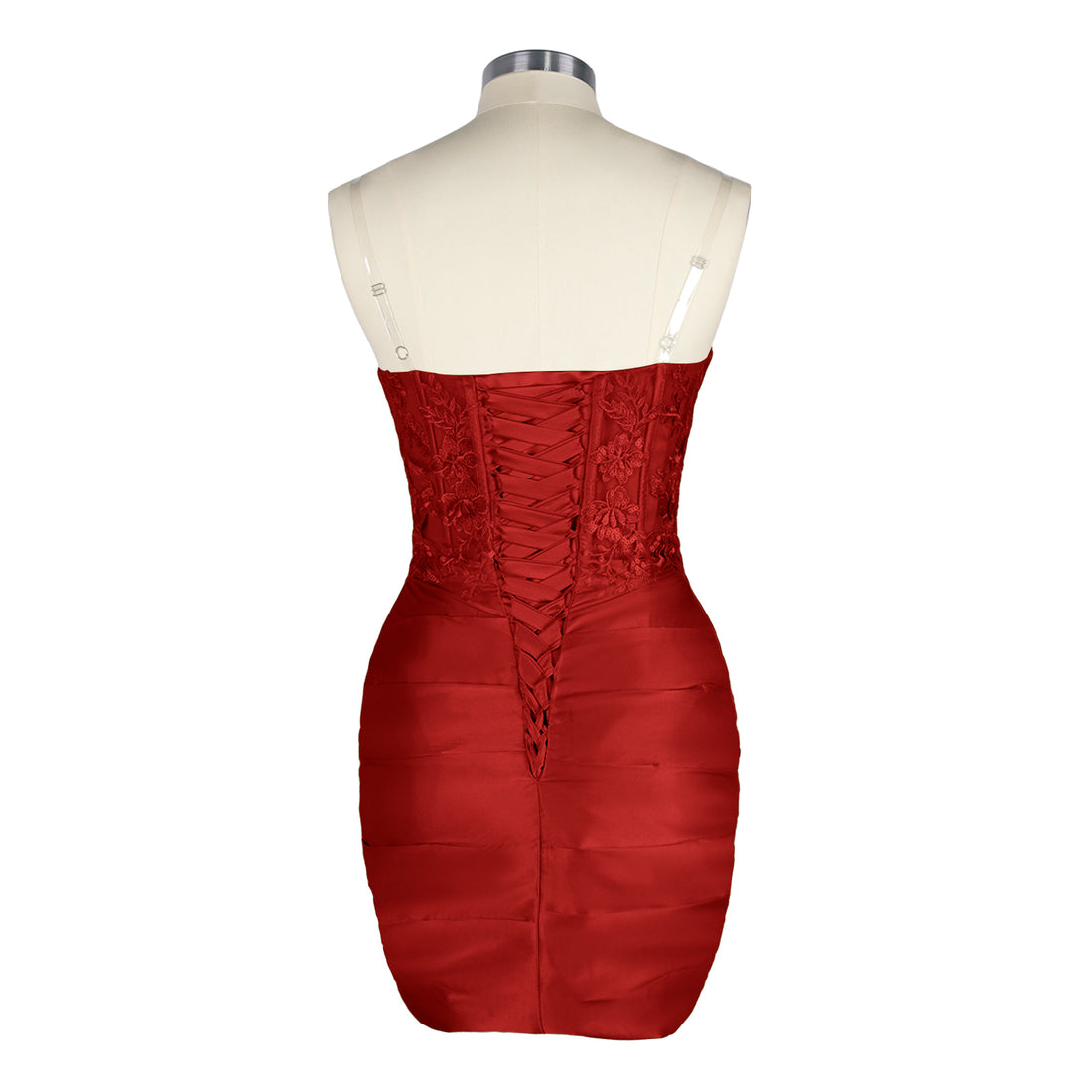 Pleated Homecoming Dress 