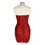 Pleated Homecoming Dress 