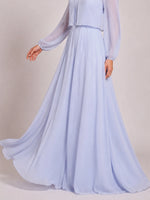 Two-Piece Square Neckline Bridesmaid Dress with Jacket