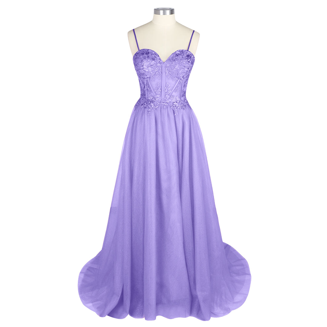 Sweetheart Bridesmaid Dress #Lavender