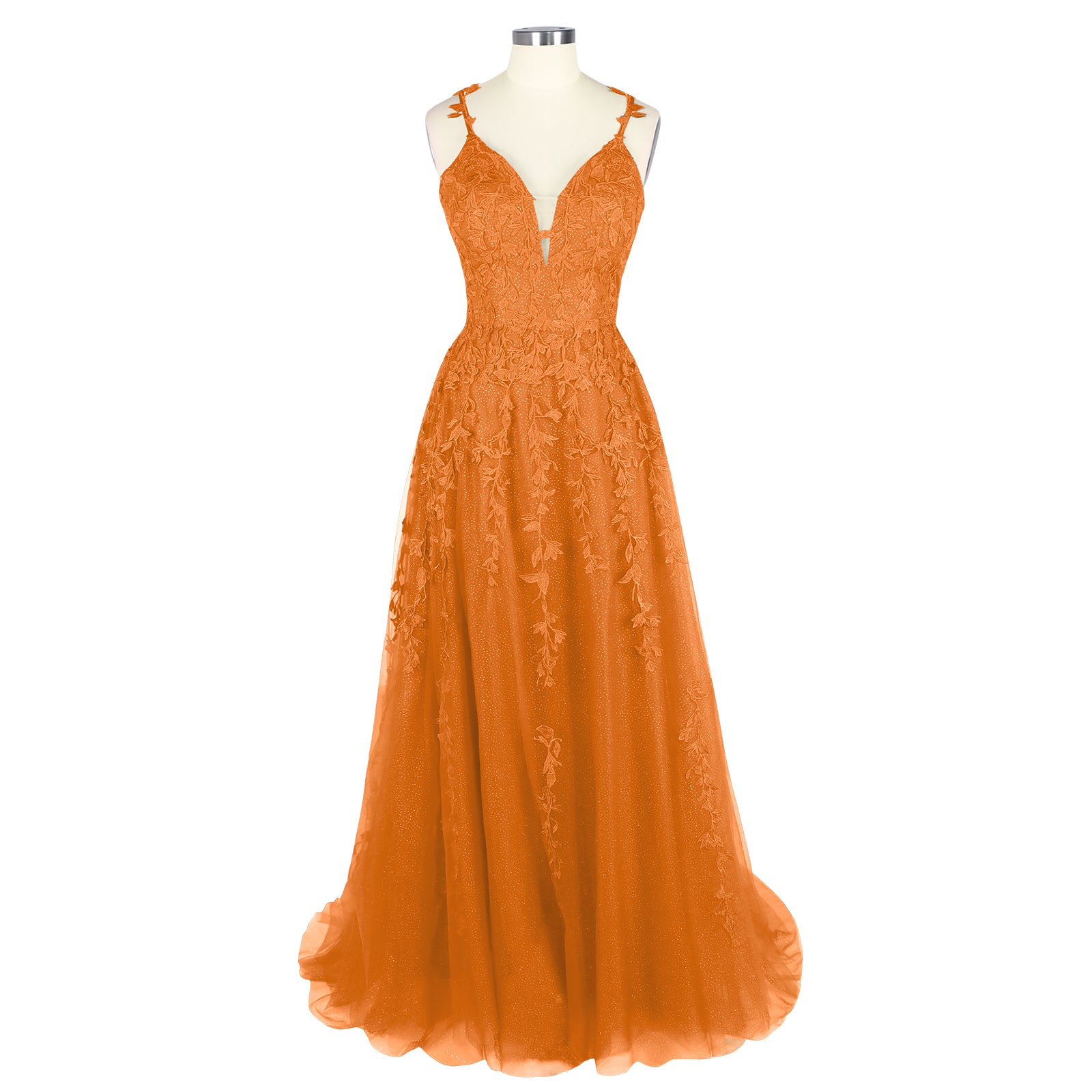 Applique Sequin Mesh Bridesmaid Dress – SelfMoment