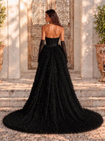 Tulle Wedding Dress with High-Low 