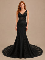 Mermaid Lace Wedding Dress 