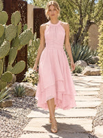 Halter Bridesmaid Dress 