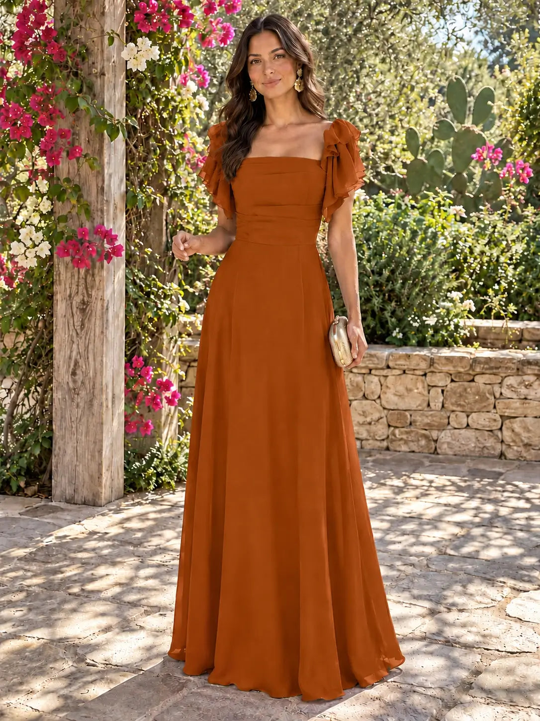 Chiffon Bridesmaid Dress 