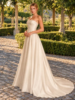 A-line Wedding Dress with Ruched 