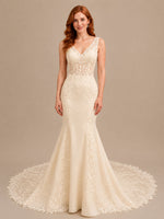 Mermaid Lace Wedding Dress 