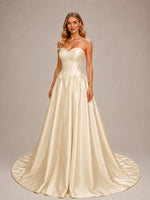 Strapless Sweetheart Wedding Dress 