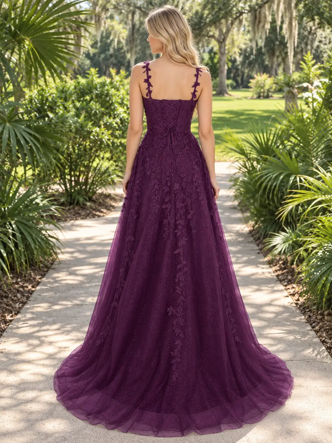 Sequin Mesh Bridesmaid Dress 