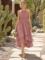 Halter Bridesmaid Dress 