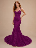 Lace Mermaid Wedding Dress 