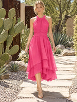 Halter Bridesmaid Dress 