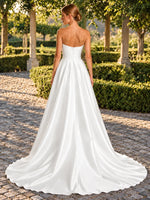 A-line Wedding Dress with Ruched 