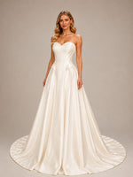 Strapless Sweetheart Wedding Dress 