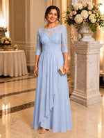 Three Quarter Sleeve Mother Dress 