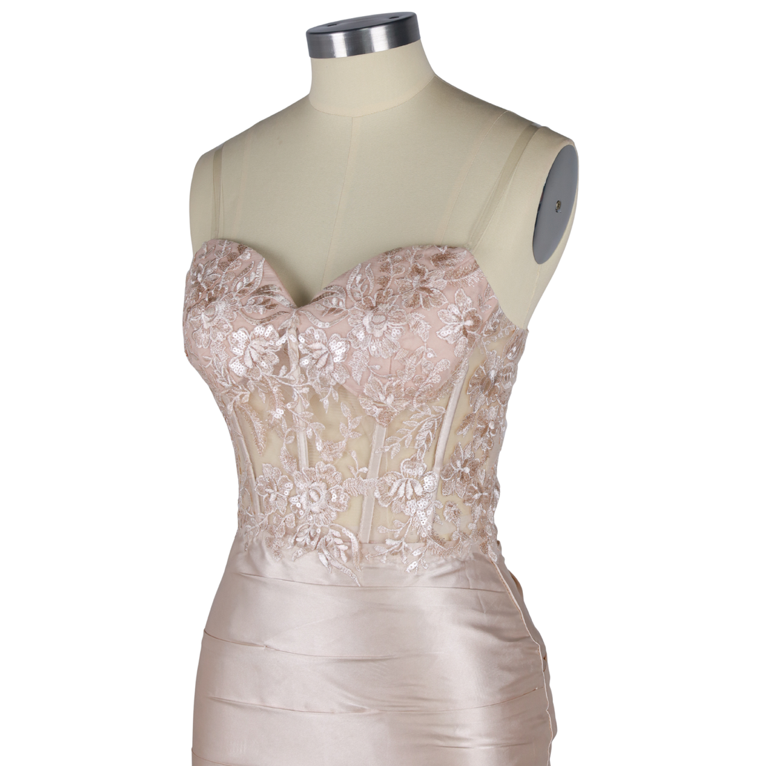 Lace-up Back Homecoming Dress 