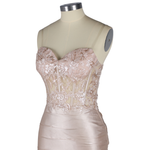Lace-up Back Homecoming Dress 