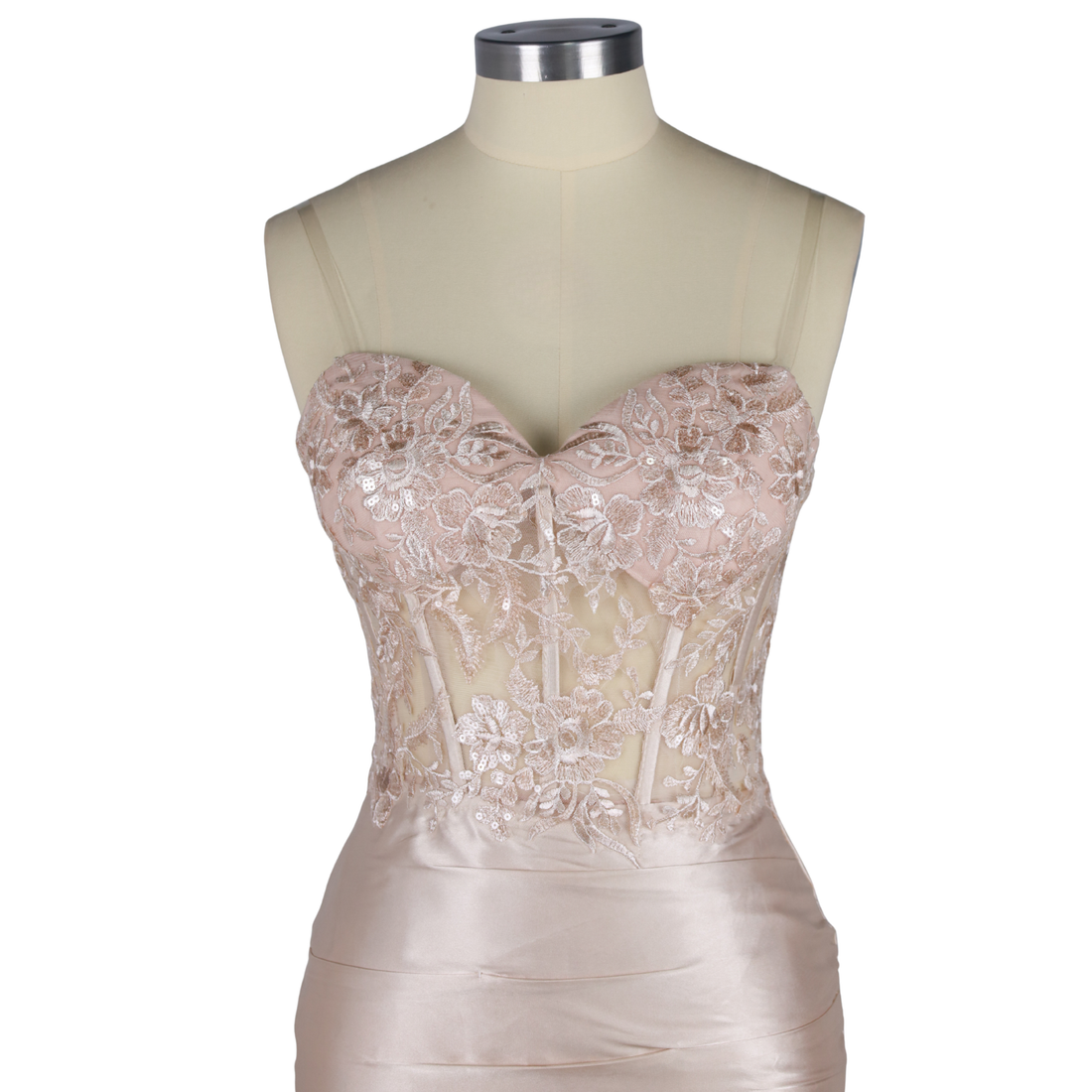 Lace-up Back Homecoming Dress 