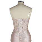 Lace-up Back Homecoming Dress 