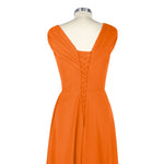 Pleated Mother of The Bride Dress 
