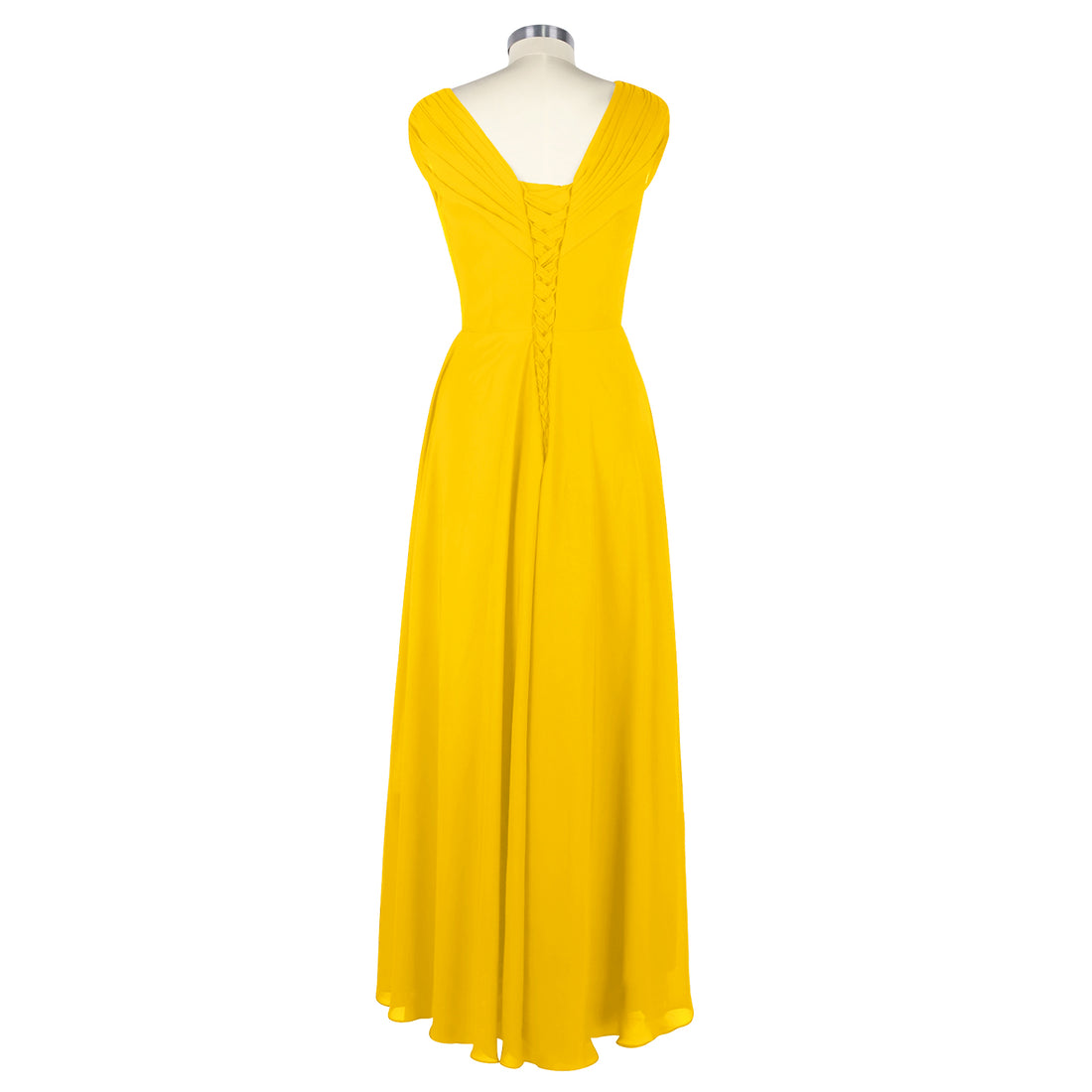 Pleated Mother of The Bride Dress 