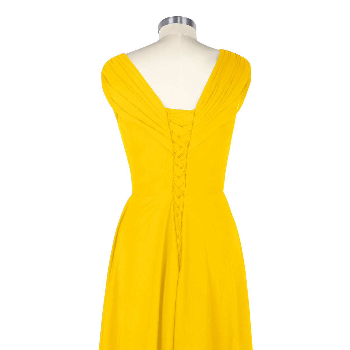 Pleated Mother of The Bride Dress 