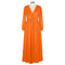 Chiffon Mother of The Bride Dress #Burnt-Orange
