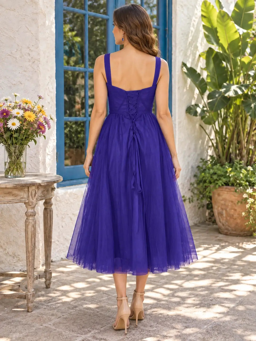 Layered Tulle Bridesmaid Dress 