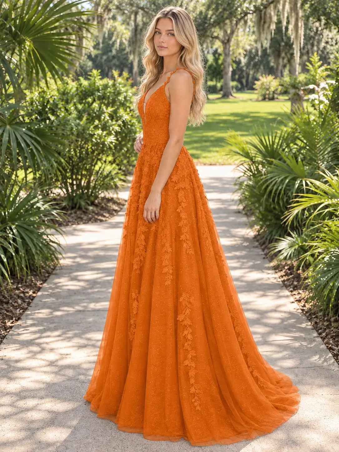 Sequin Mesh Bridesmaid Dress 