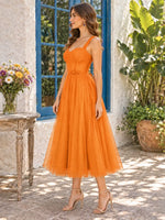Layered Tulle Bridesmaid Dress 