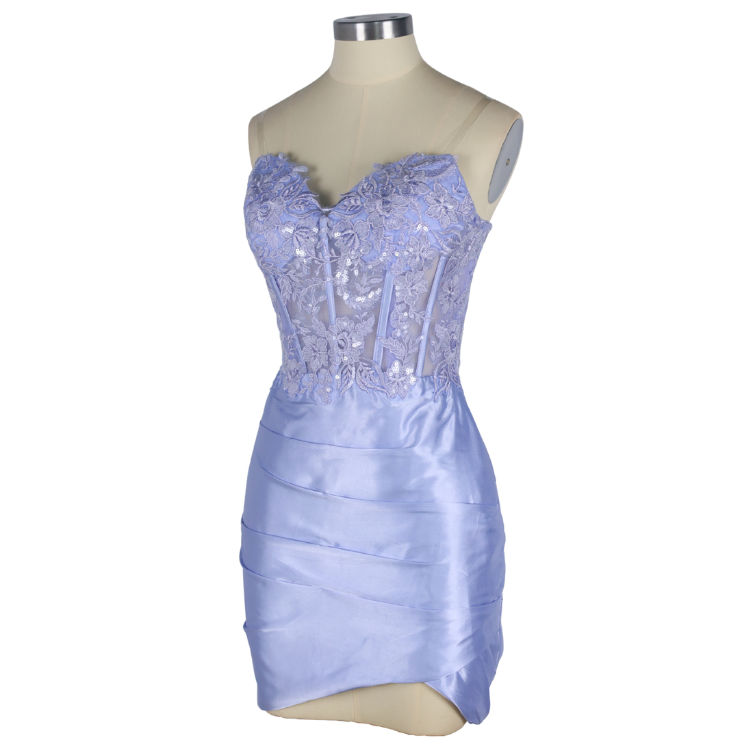 V-neckline Homecoming Dress 