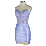 V-neckline Homecoming Dress 
