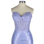 V-neckline Homecoming Dress 