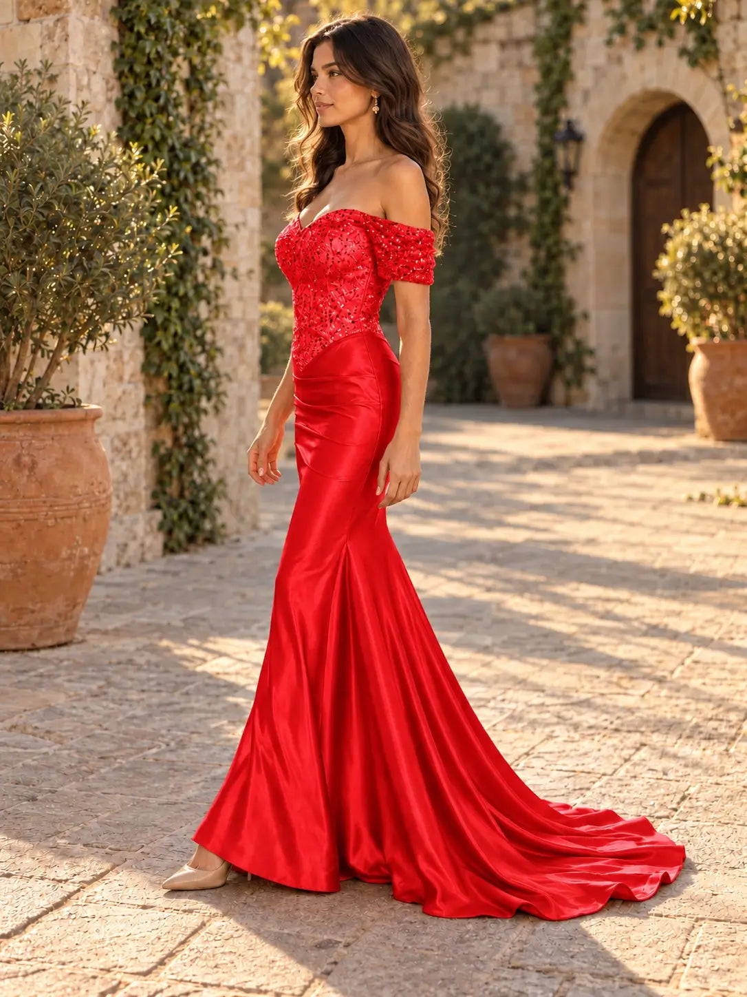 Beading Prom Dress 
